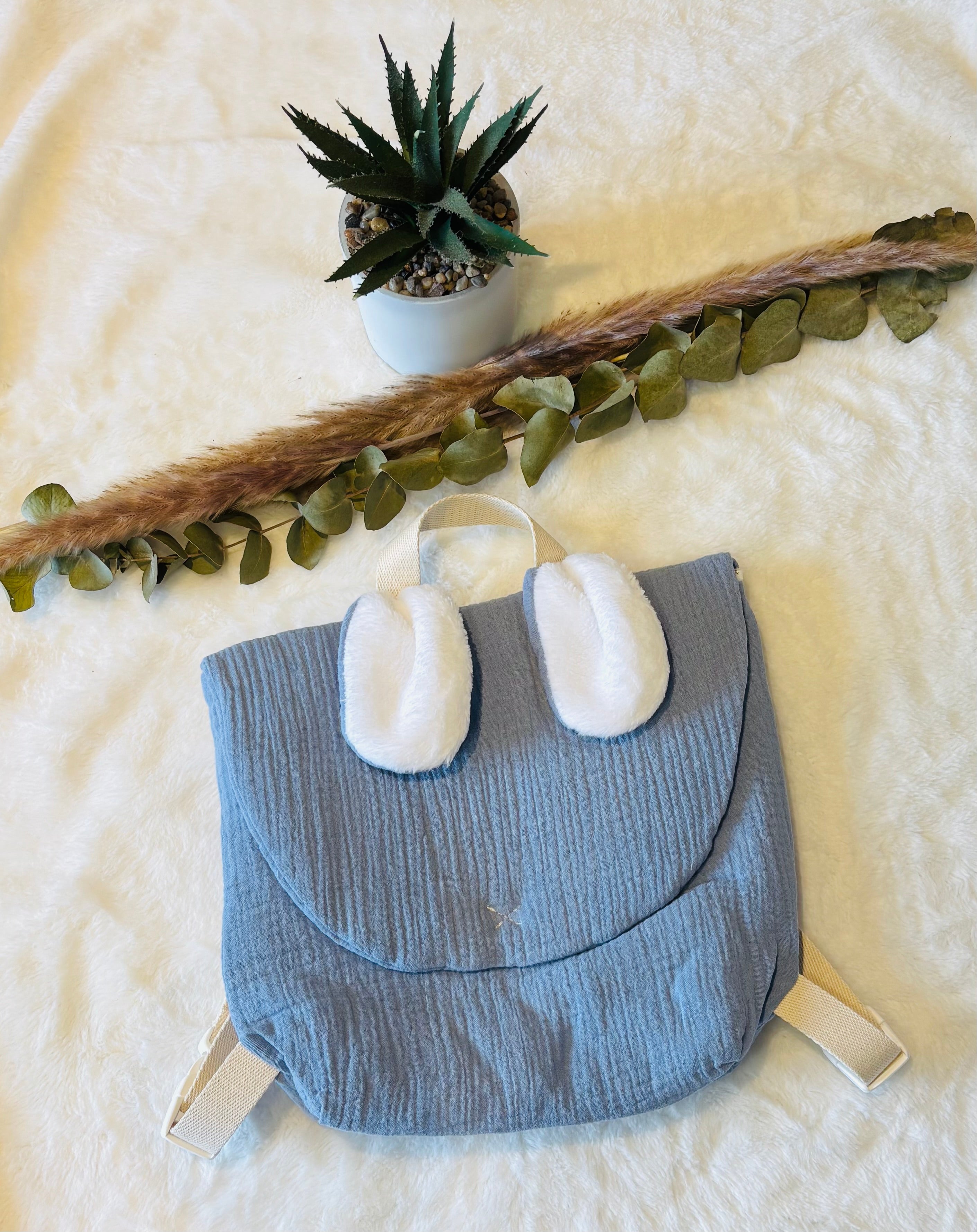 Sac à dos oreilles - gaz de coton